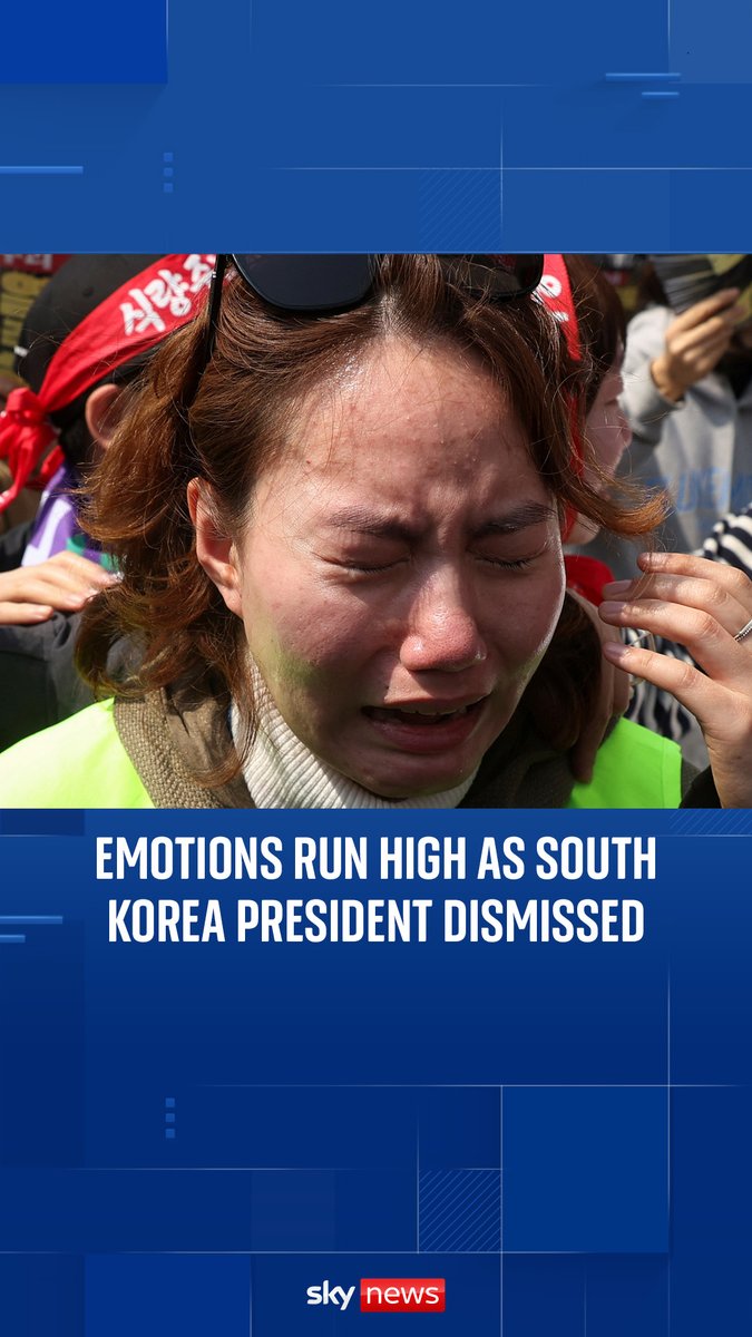South Korea's constitutional court has confirmed the dismissal of President Yoon Suk Yeol, who was impeached in December after declaring martial law. Supporters and opponents of the president gathered in Seoul to await the results.