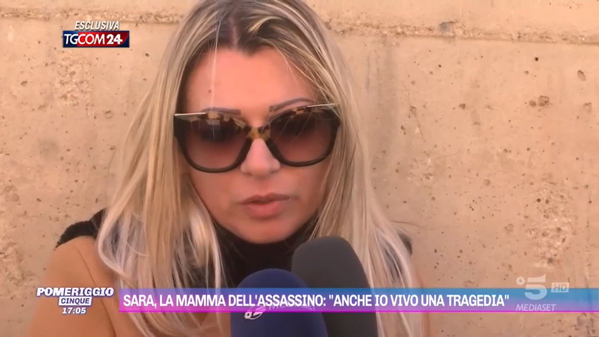 Femminicidio #SaraCampanella La mamma dell'assassino: "Mio figlio Stefano è sempre stato un ragazzo buono" #Pomeriggio5