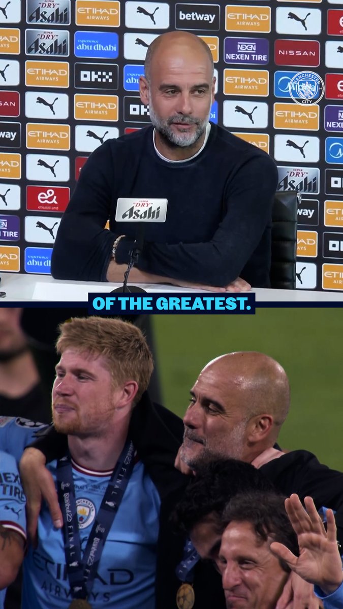 "There's no doubt he's one of the greatest." 🩵