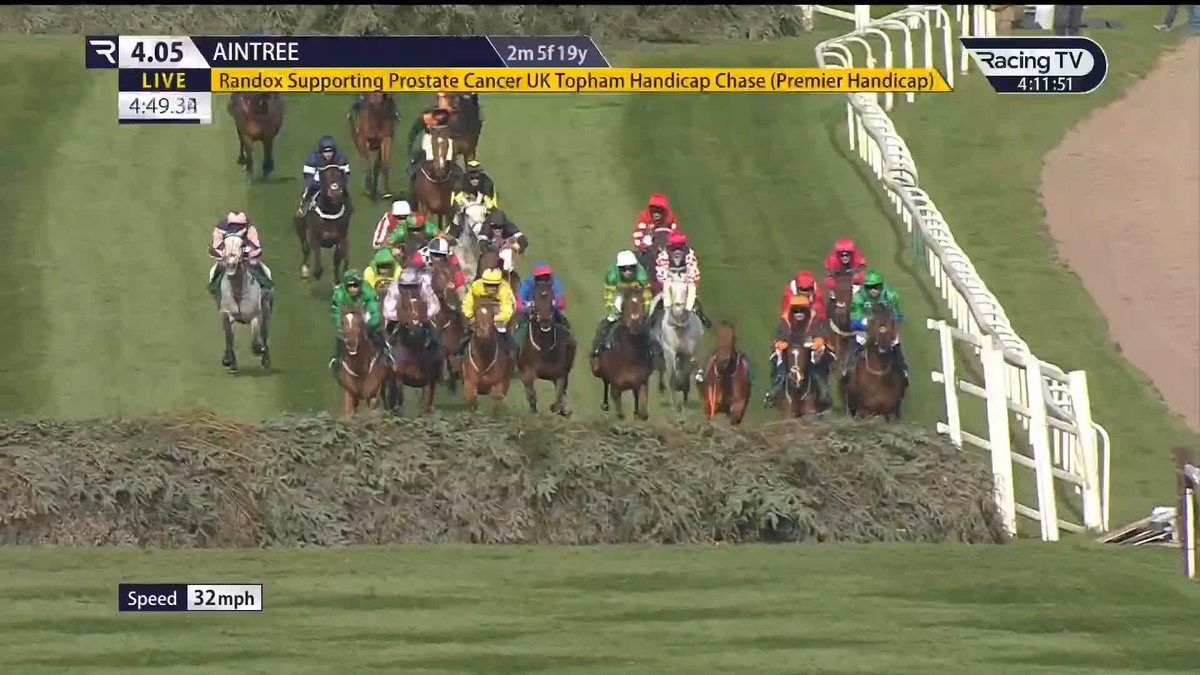Gentleman De Mee leads home a 1-2-3-4-5 for Ireland in the £150,000 Randox Health Supporting Prostate Cancer UK Topham Chase!