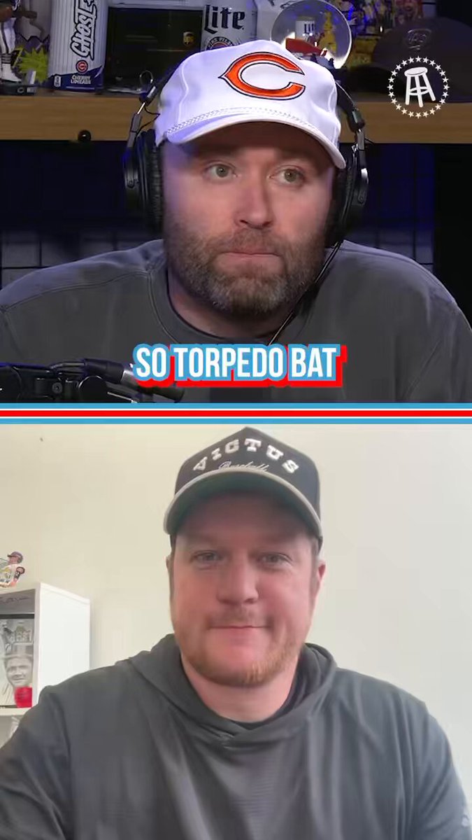 Couple of awesome interviews dropping on The Stretch today Patrick Maroon swung in to talk Hawks future and his awesome career of beating people up. Also bet me that he could beat me in the marathon 👀 Also had Jared Smith, CEO of Victus Bats to talk torpedo bats 🔗: