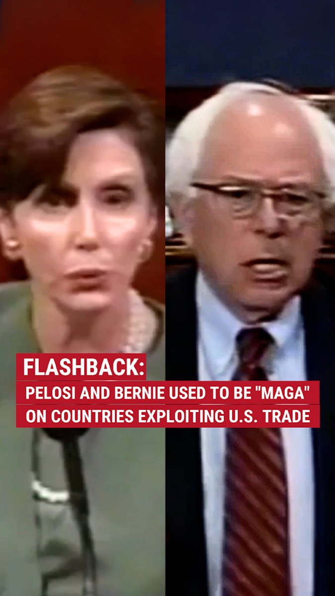 Nancy Pelosi used to sound like "Trump in a pantsuit," and Bernie Sanders called out Bush and Obama for being "sellouts" when it came to trade. So, what changed?
