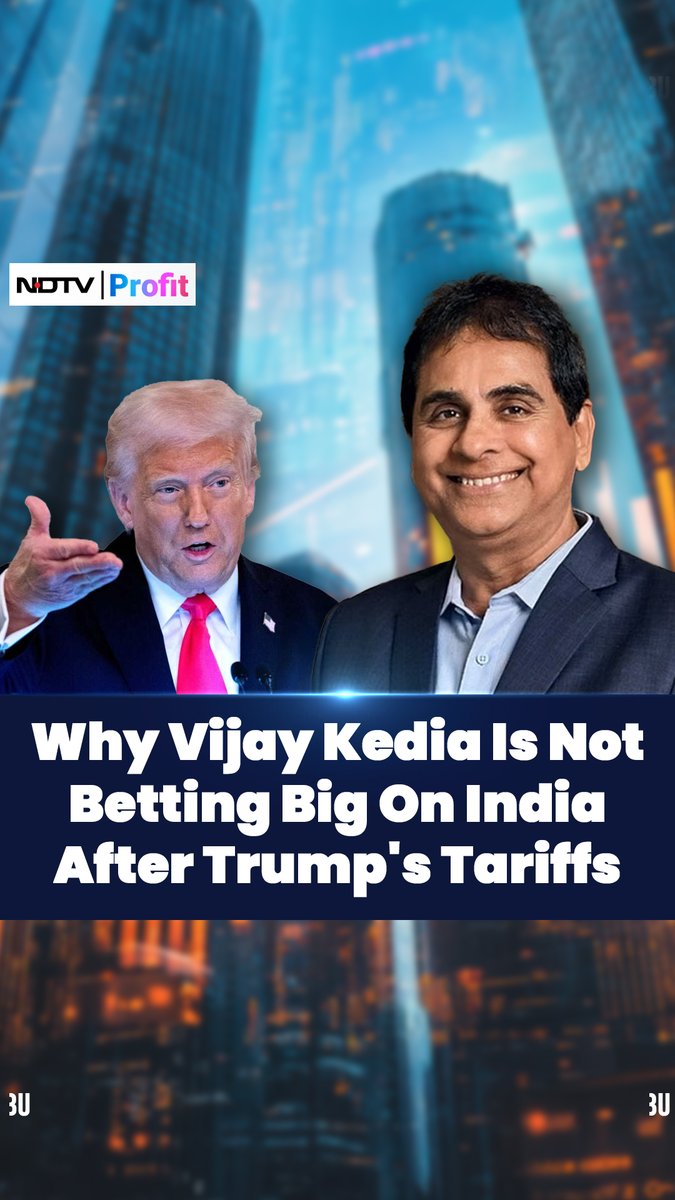 Why is Vijay Kedia not betting big on India after #Trump's reciprocal #tariffs? Here is what the market expert has to say. Vijay Kedia Read: