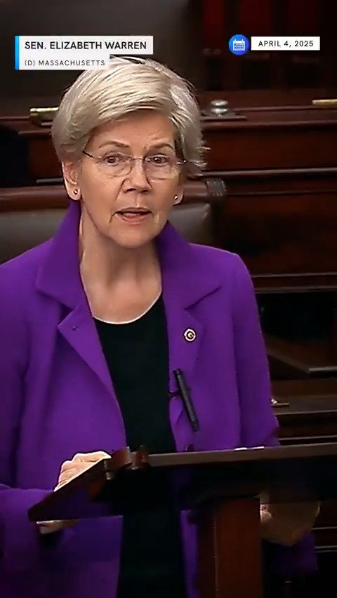 Tonight, Senate Republicans will advance Trump and Musk’s plan to cut Medicaid, all to fund tax cuts for billionaires. Elizabeth Warren