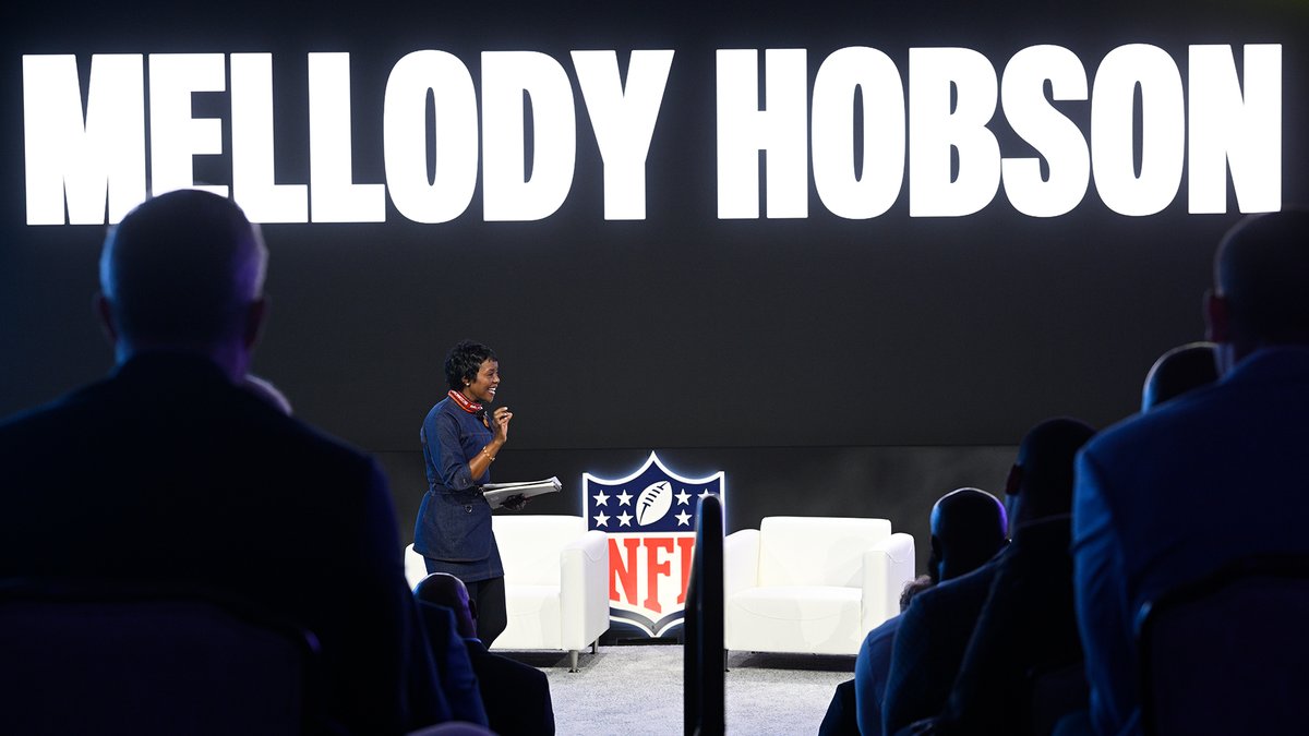 “They are all-stars in every way.” Owner Mellody Hobson reflects on working with the Walton-Penner Family Ownership Group, the future of women in sports &amp; more at the NFL Annual Meeting: