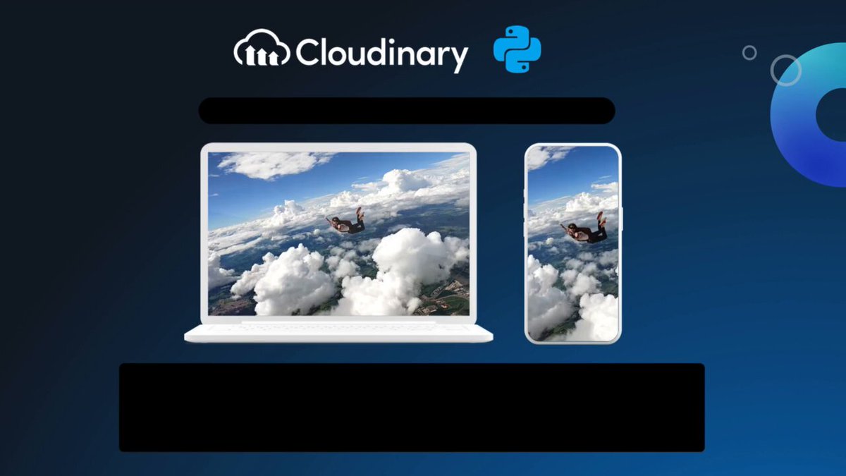Write less. Deliver more. Whether you’re slicing scenes or resizing for every screen, do it all with Python and Cloudinary’s video API.