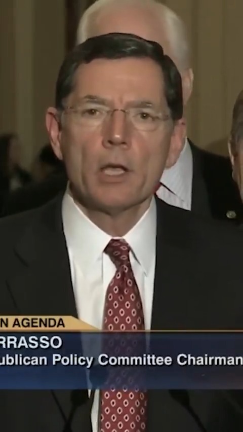 Here’s just how concerned Senator Barrasso was about the debt in 2013. Don’t worry though. Now he’s about to vote to add $37 trillion to the debt. Another Republican flip flop.