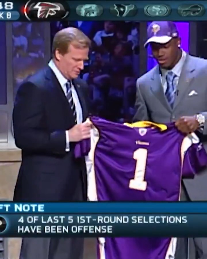 The first round of the 2007 NFL Draft was STACKED with star power ⭐️ 📺: 2025 #NFLDraft – April 24-26 on NFLN/ESPN/ABC 📱: Stream on NFL+