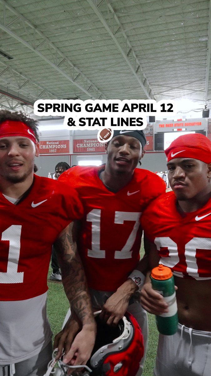 A show coming soon...Spring Game April 12 🏈 🎟️