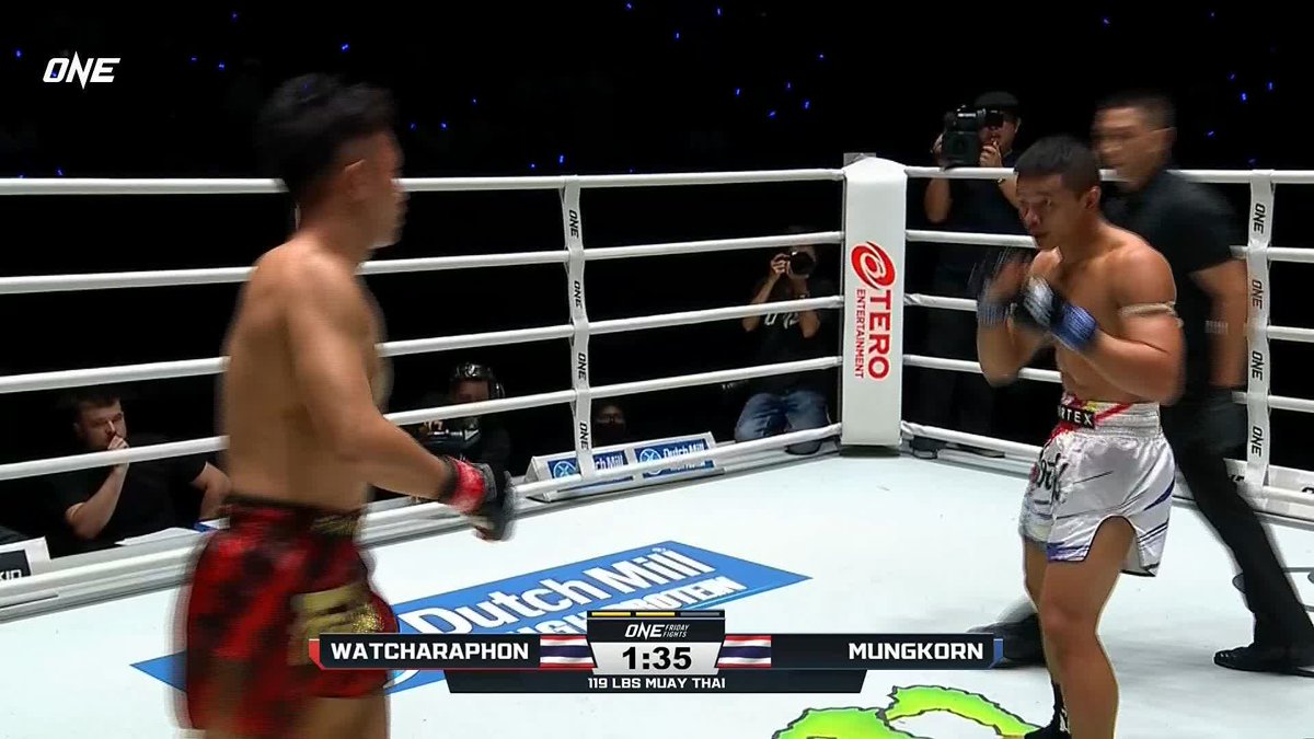 A VICIOUS body shot from Watcharapon 💥