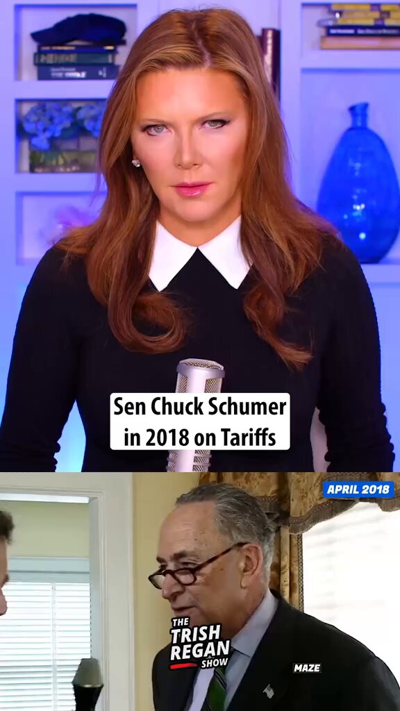 Wtf! Just like Nancy, Chuck used to like tariffs!