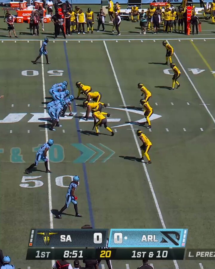 💥 The Arlington Renegades came out FIRING in Week 1! With a balanced attack on the ground and through the air, they dropped a league-high 33 points and now sit 2nd in total offense. This squad is built to score.
