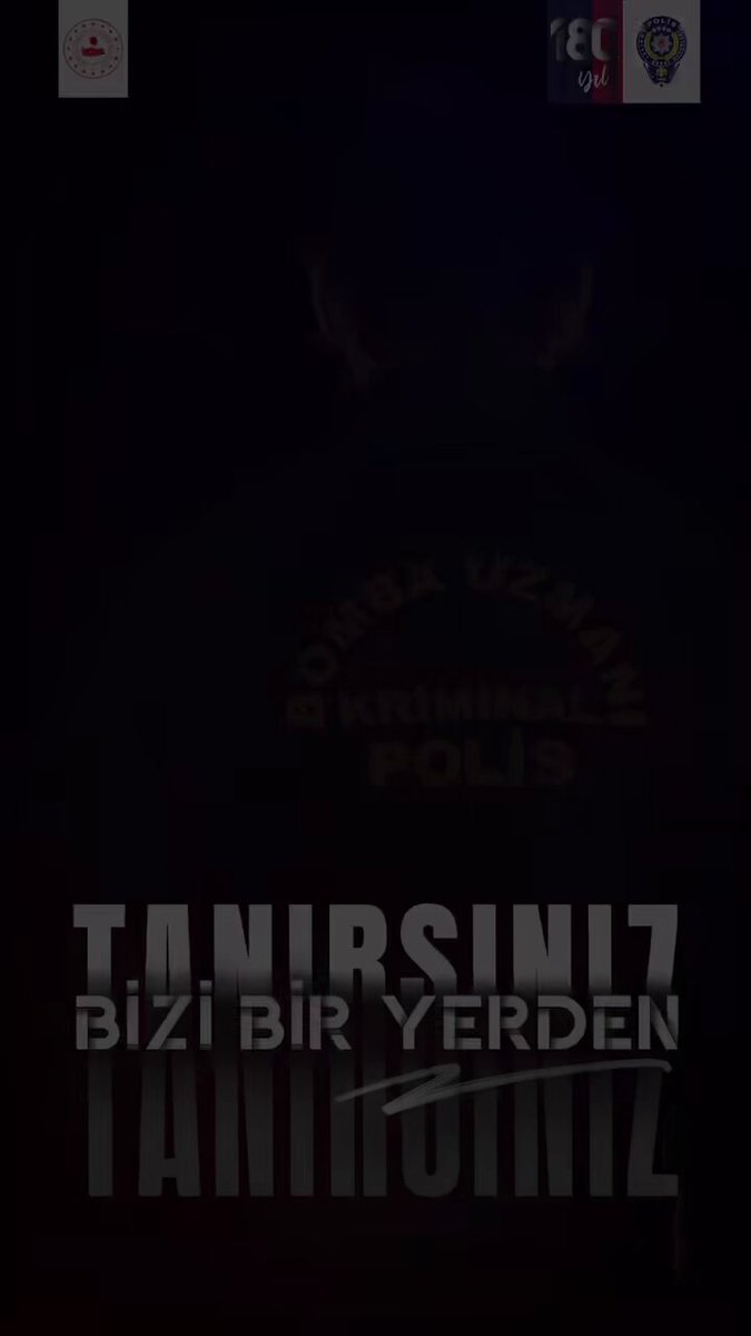 Bizi Cesaretimizden Tanırsınız🇹🇷 #TürkPolisTeşkilatı180Yaşında #BiziBirYerdenTanırsınız