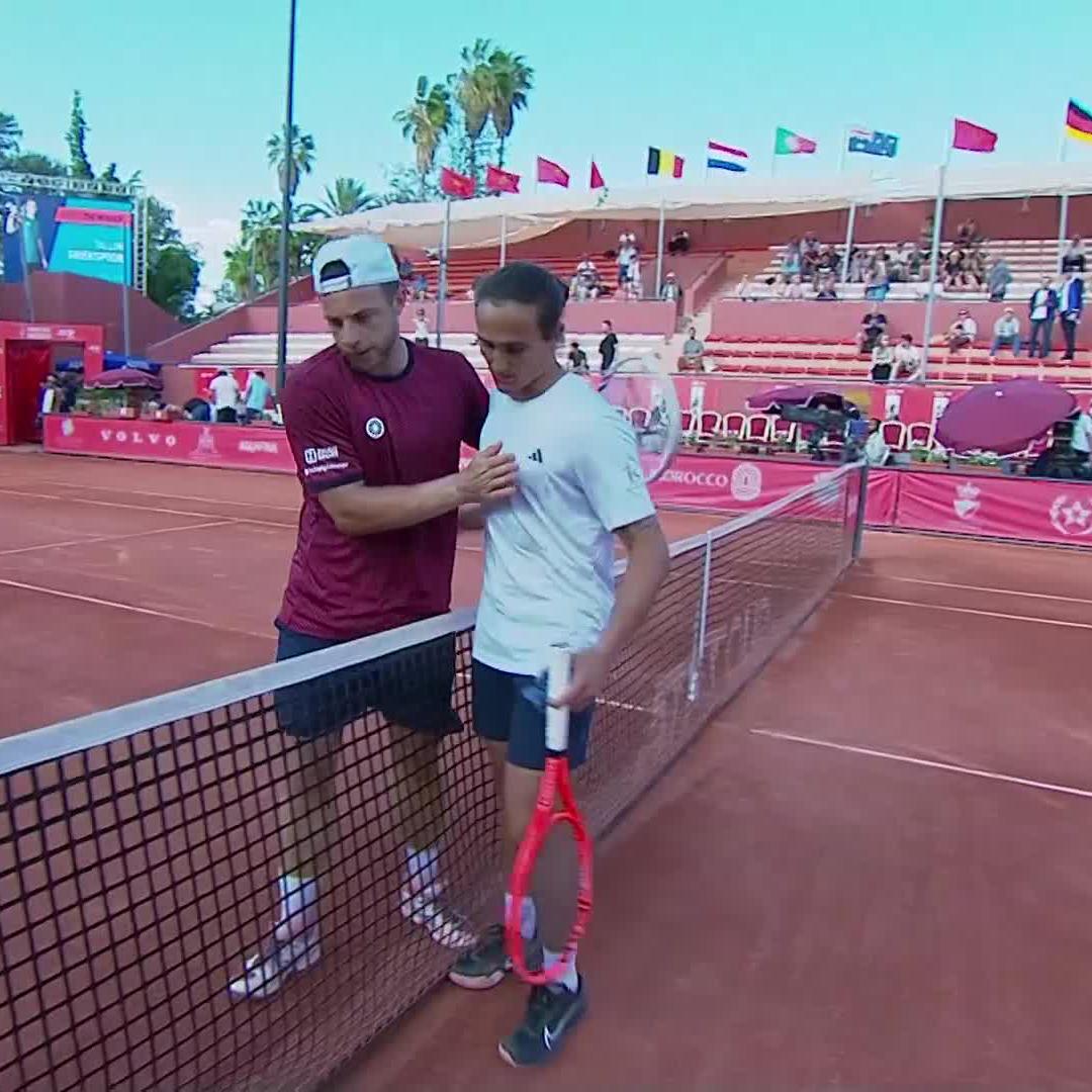 No. 1 Seed, No. Problem 😎 A 6-3 6-4 win over Bellucci takes Tallon Griekspoor to his first ATP SF on clay - and the first Marrakech SF for a top seed in over a decade! #GrandPrixHassanII