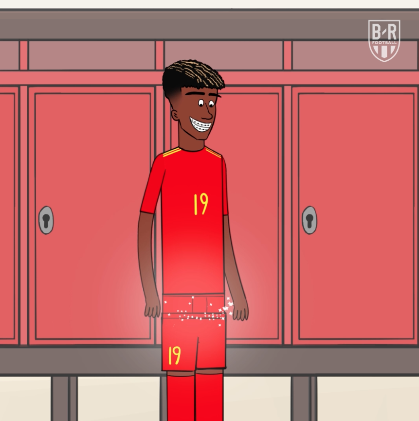 Lamine's low shorts 🩳 Henry's high socks 🧦 Mateta's tucked-in shirt 👕 Some fits just work 😅🤷♂️