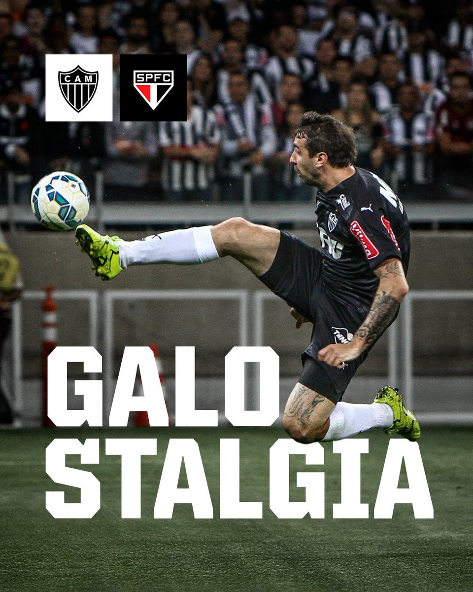Galo 🆚 São Paulo ⚔️🐻 É dia de relembrar os bons momentos contra o nosso próximo adversário, no modo Urso. É dia de #GaloStalgia! 🔙🐓