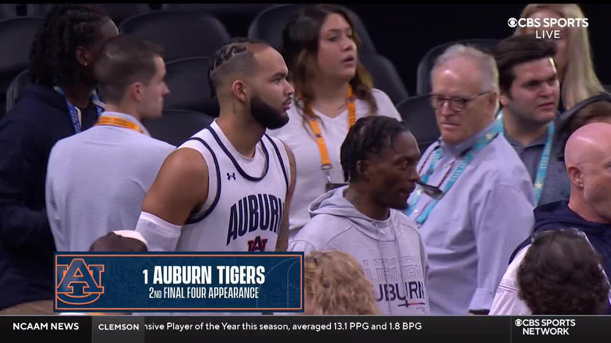 The No. 1 overall seed Auburn Basketball Tigers have entered the practice floor in San Antonio