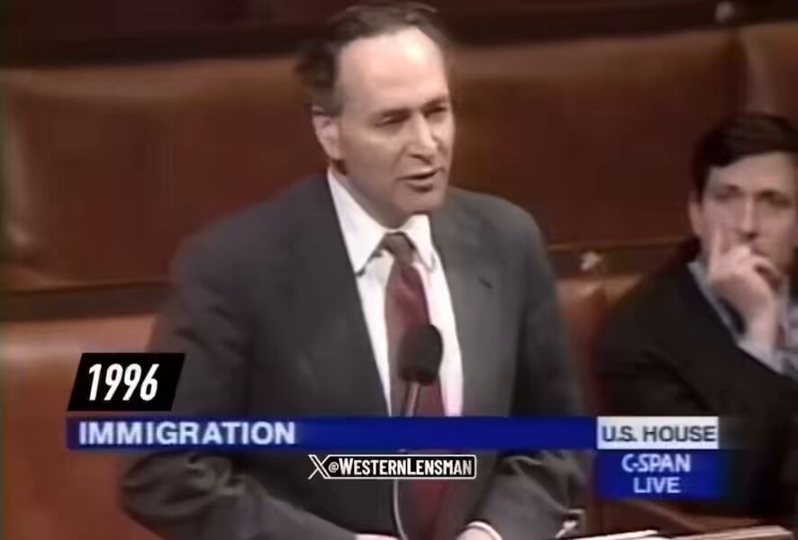 Chuck Schumer was for stopping fraud in 1996. What happened?