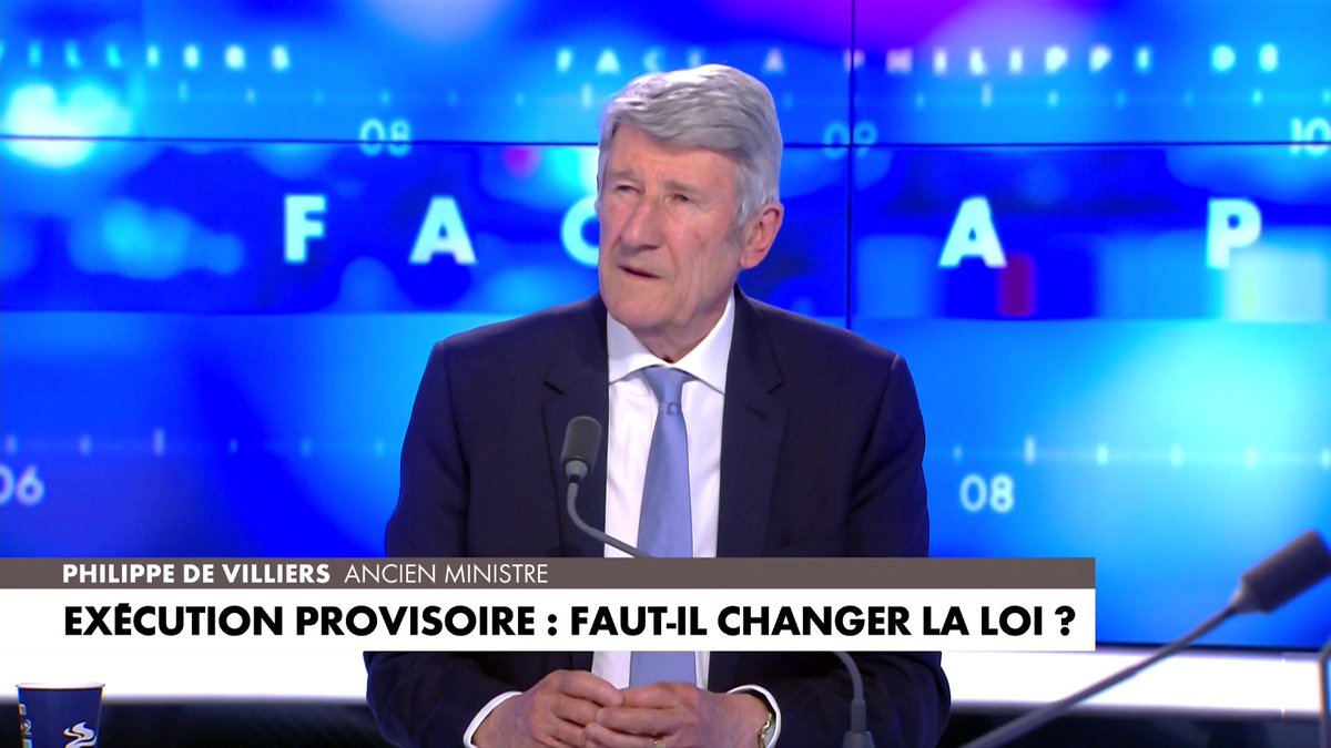 «L'ordre public démocratique est une invention de la 11e chambre», rappelle Philippe de Villiers dans #FaceaPhilippeDeVilliers