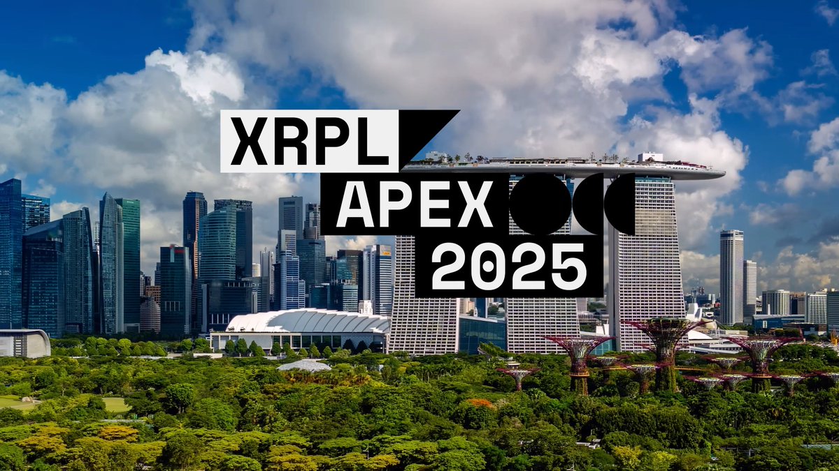 Builders. Innovators. Visionaries. The XRPL community converges at Apex 2025! ⭐️ Ripple CTO David 'JoelKatz' Schwartz shares why Apex 2025 is set to be the best Apex yet! 📶 Check out the first round of speakers, lock in your registration and we'll see 🫵 in Singapore: