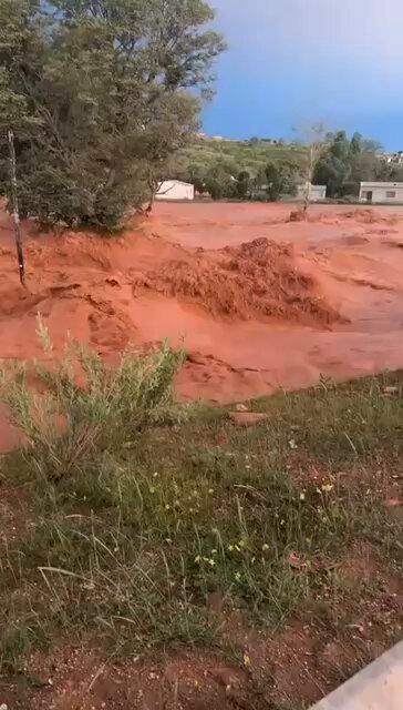 This is Opuwo earlier today. Honorable Governor Muharukwa and team are on site.