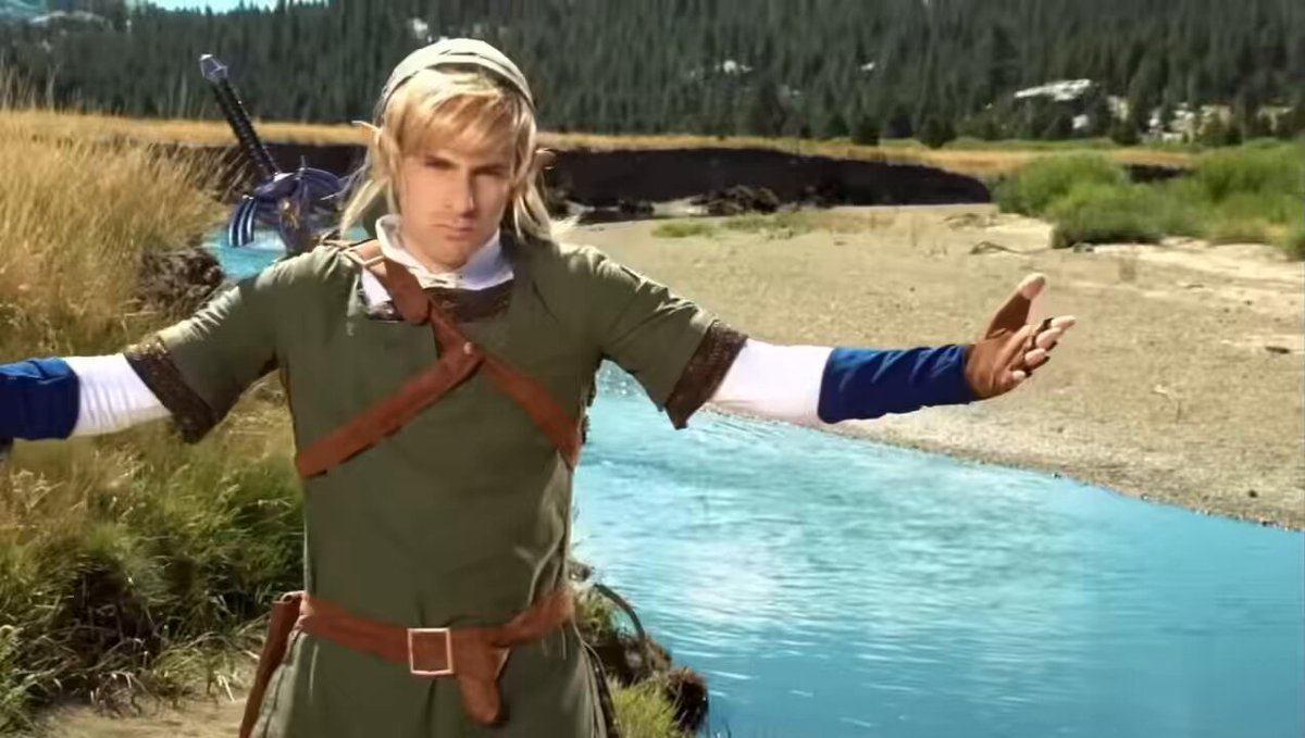 I just got a leaked trailer of the Zelda movie. What the fuck is this? 😭🙏