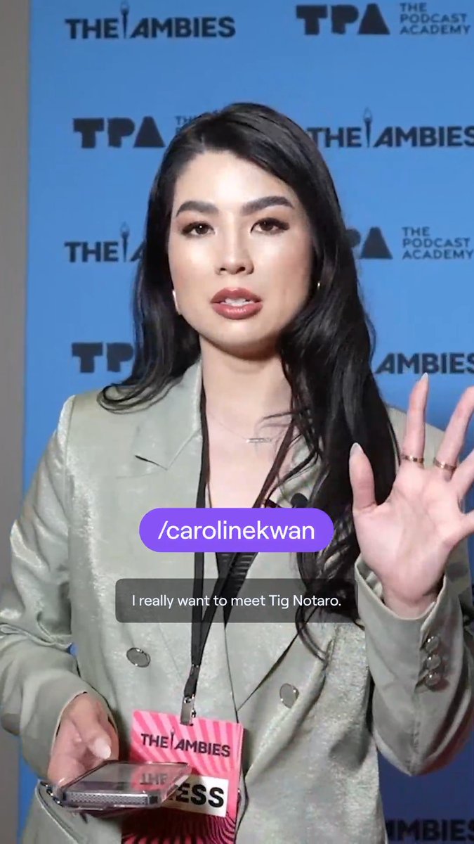 Love to see Caroline manifesting her reality 💜
