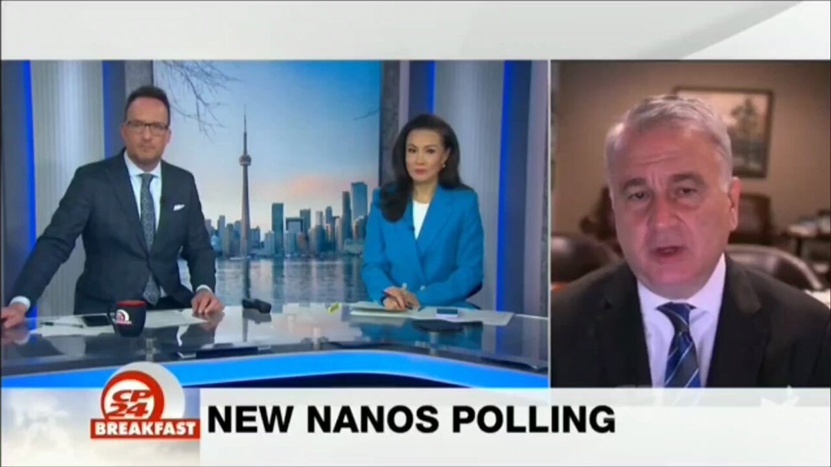 Nanos poll shows Mark Carney with a 20-point lead over Pierre Poilievre!!