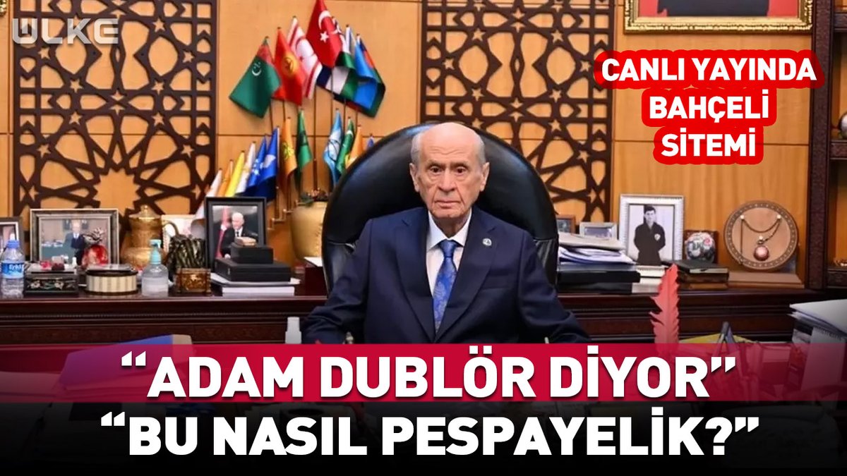 "Bu nasıl pespayelik? Adam dublör diyor..." Canlı yayında Devlet Bahçeli sitemi... #haber Zafer Şahin