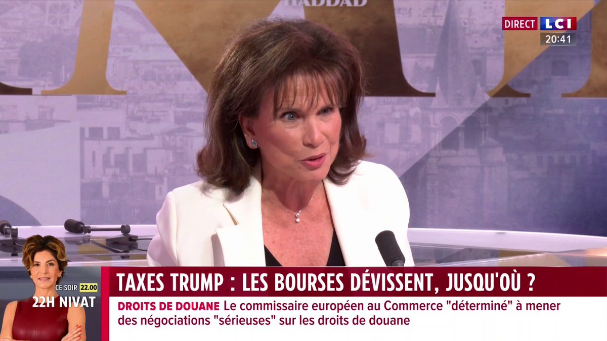 🗣️ "On assiste à un bouleversement absolu, depuis deux mois, de l'ordre mondial" affirme Anne Sinclair, invitée de ✦ Margot Haddad ✦