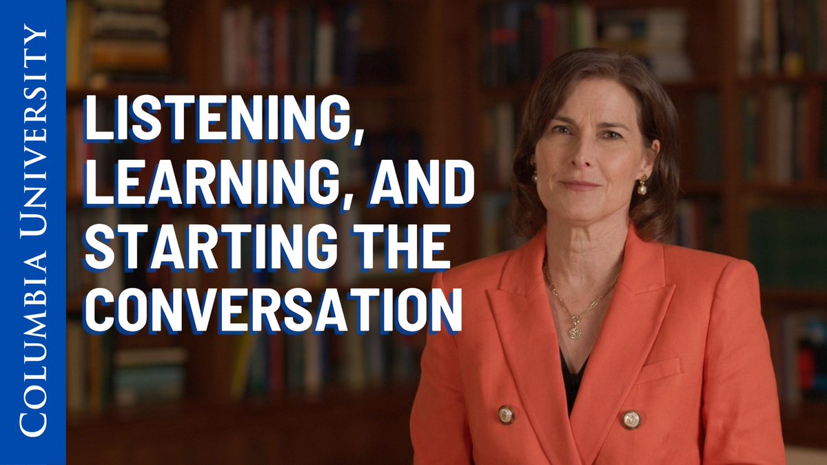 Acting President Claire Shipman outlines her plans for navigating the University through this difficult moment to provide continuity while a presidential search process, which will include the community and faculty, gets underway.