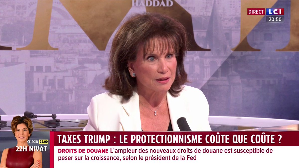 🗣️ "C'est triste, c'est pathétique de voir, au fond, ce qu'est en train de devenir l'Amérique" regrette Anne Sinclair ▶️ ✦ Margot Haddad ✦