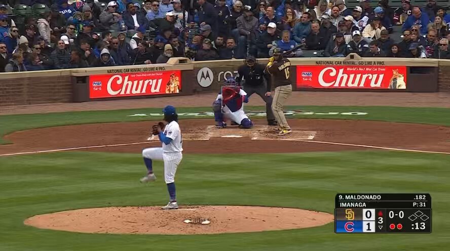 White Sox legend Martin Maldonado just homered.