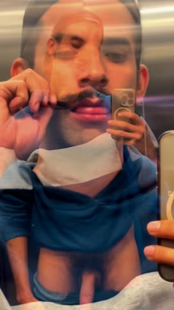 ⚠️ Warning: Too hot to handle. #Bush and #Stache combo may cause spontaneous submissive thoughts… 🍆 #GayMoustache #GayBush #BushGang