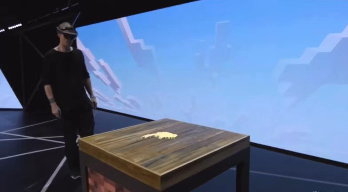 It would’ve been perfect if they had launched this AR experience with the Minecraft movie.