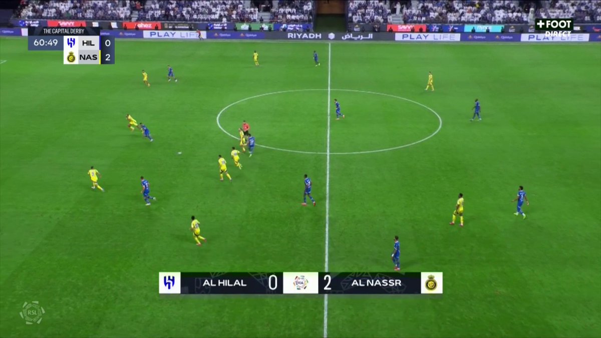 𝗟𝗘 𝗚𝗢𝗔𝗧 𝗙𝗥𝗔𝗣𝗣𝗘 𝗘𝗡𝗖𝗢𝗥𝗘 !!! 🤩 Cristiano Ronaldo 🇵🇹 inscrit son 27e but TCC de la saison avec Al Nassr. 🔥 Son 930ème en carrière. 🐐 🎥 CANAL+ Foot