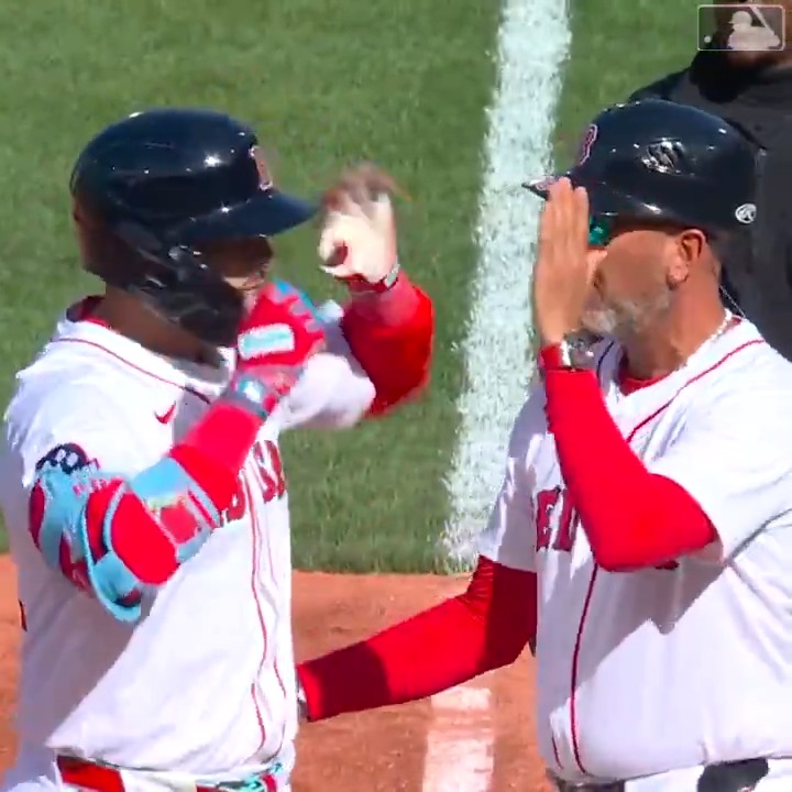 The thing about Wilyer is he's always hitting.