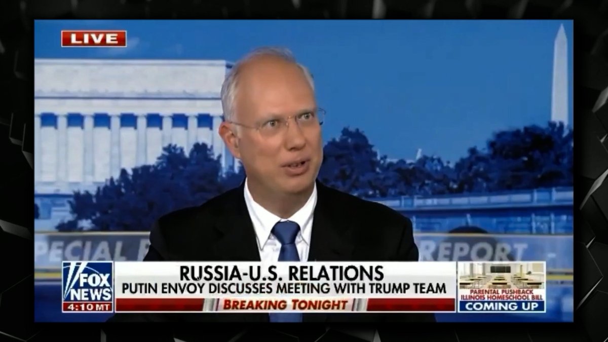 VIDEO: Top Russian Envoy Tells Fox News Donald Trump Has Already Stopped WWIII "There Is No Question That President Trump's Team Stopped WWIII From Happening" » LIVE X STREAM: