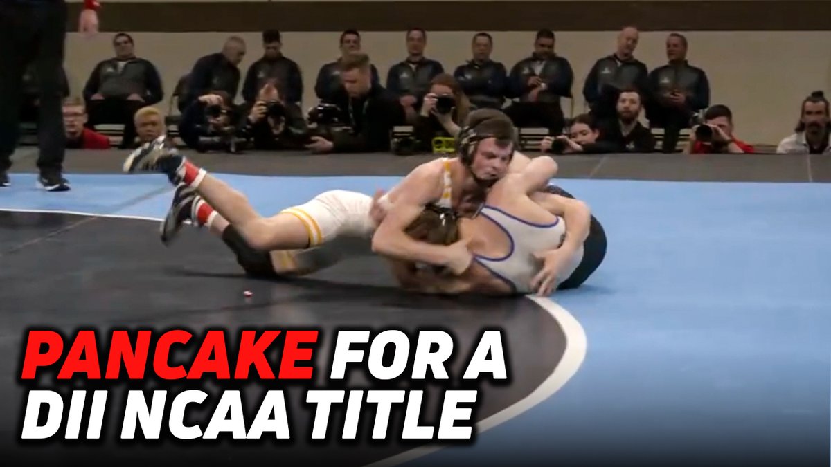 Pancake Finish To Capture 2025 DII NCAA Wrestling Title