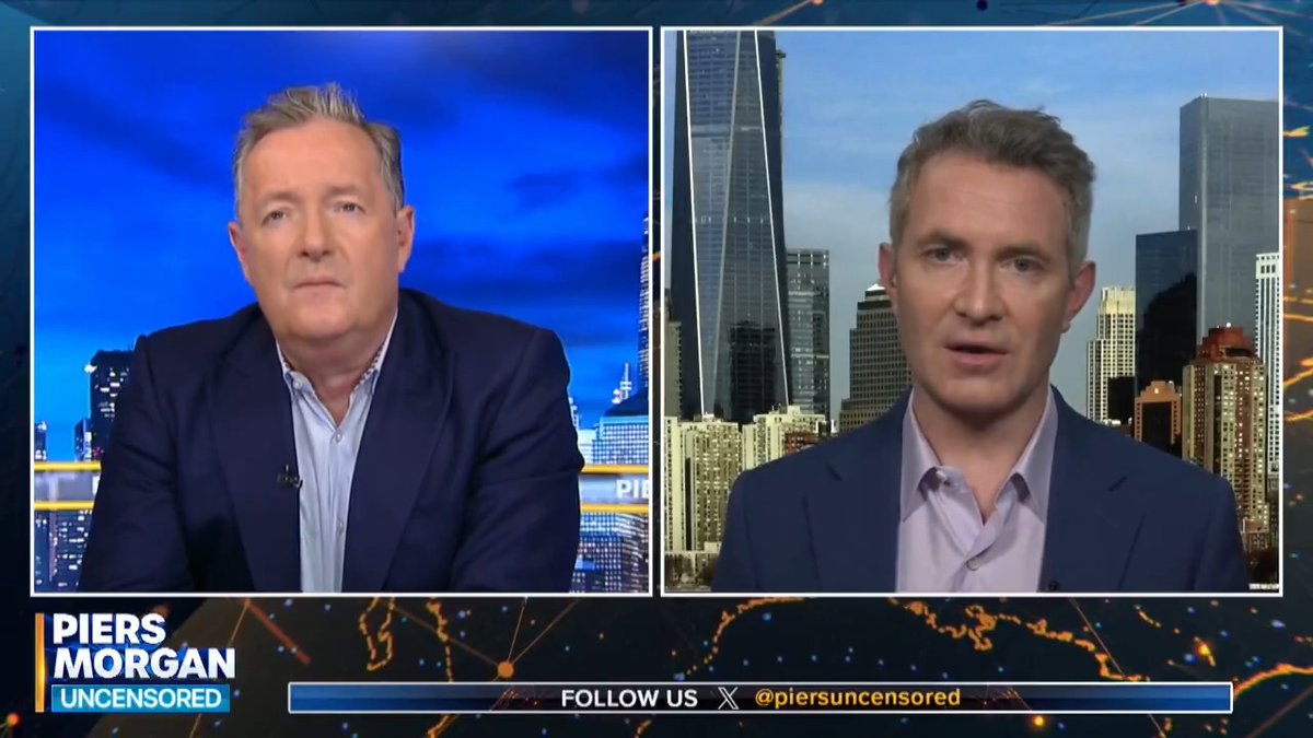 "If Gaza is to have any future as a Palestinian entity; it's young people are not brought up to believe their purpose is life should be the annihilation of their neighbours." Watch Douglas Murray discuss Hamas👇 📺 Piers Morgan | Douglas Murray