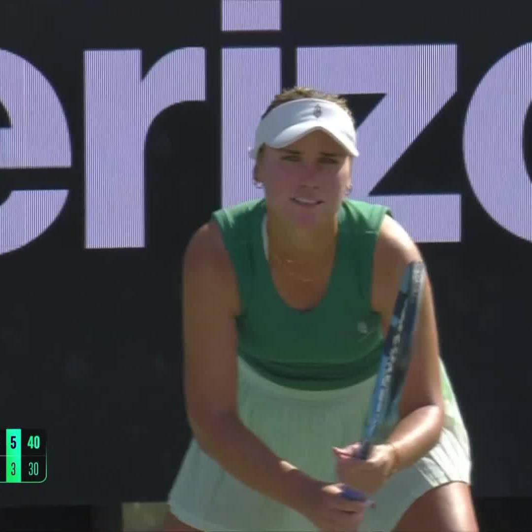 SONYA MOVES THROUGH 😤 Sofia Kenin puts on a sensational performance to defeat Kalinskaya 6-4, 6-3 for a spot in the semifinals! #CharlestonOpen