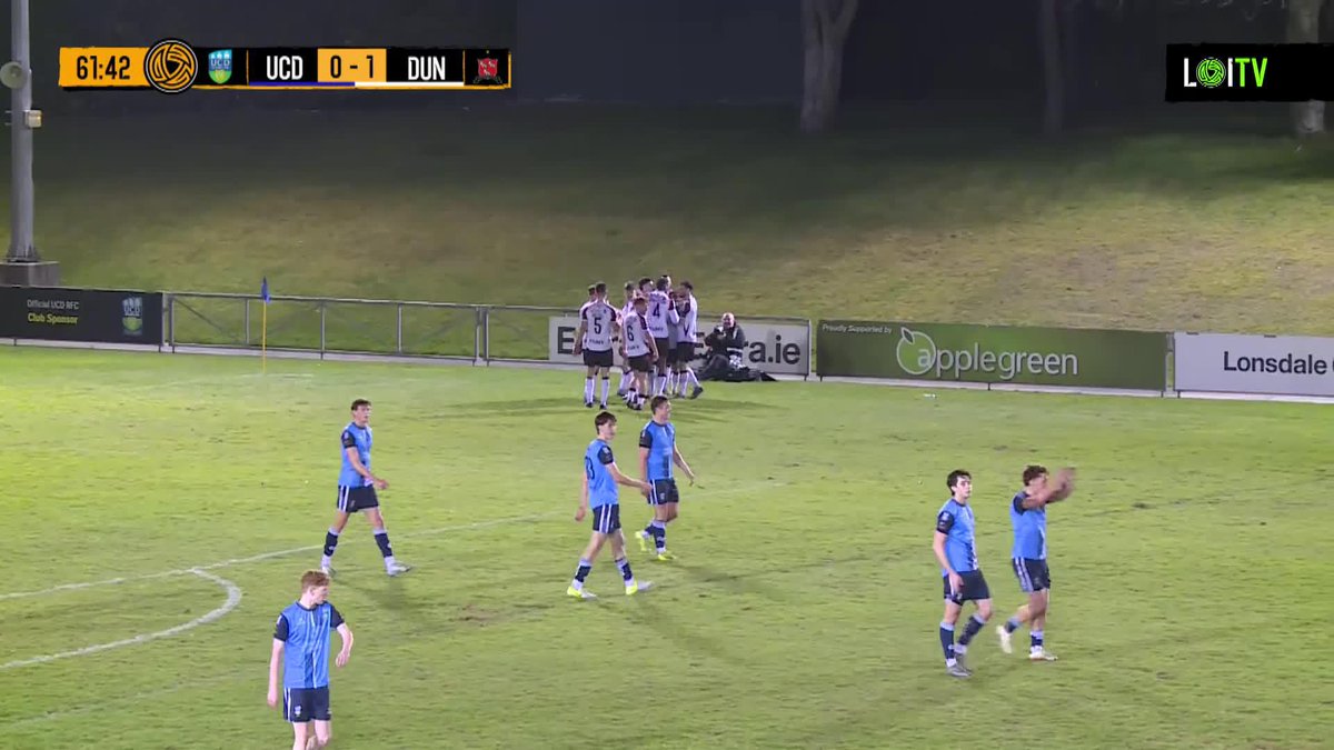 The leaders are in front! Leo Gaxha with a tidy finish to give Dundalk the lead👊
