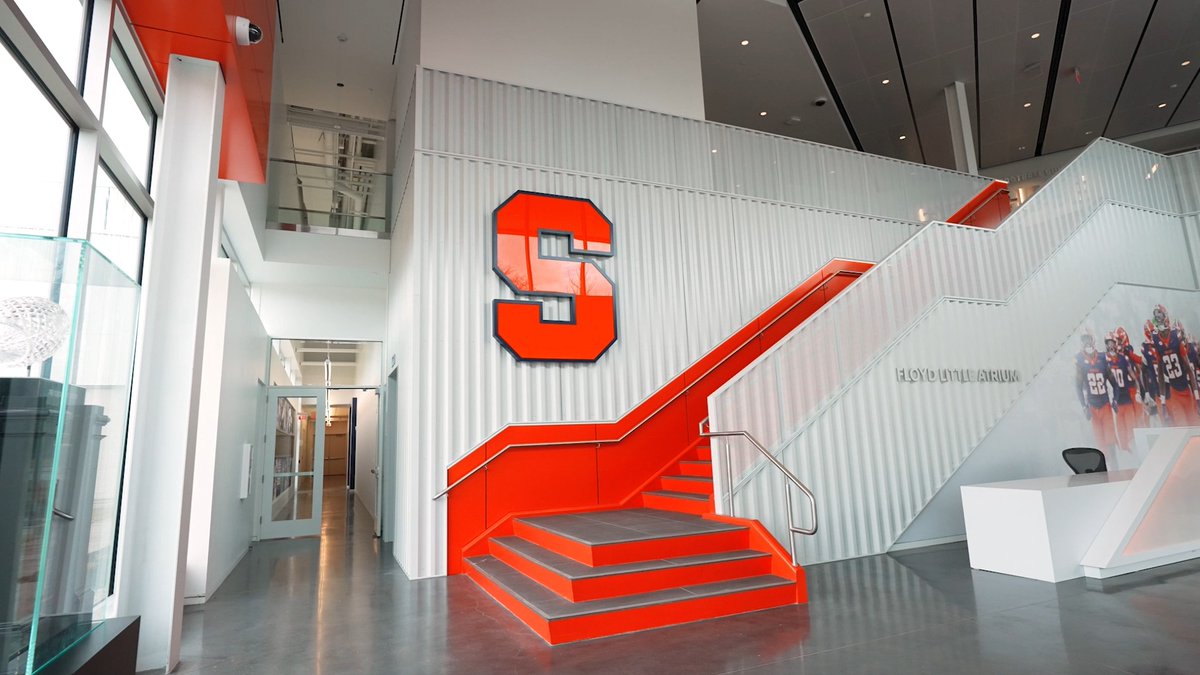 Tour the new home of Syracuse Football! 🍊🏠🎯 Special thanks to the 'Cuse Athletics Fund Legends Society for their investment in bringing this transformative donor-driven project to life. Find out more: