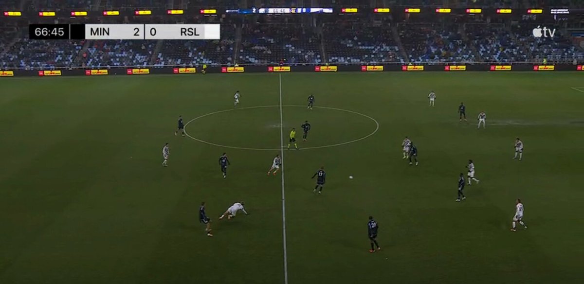 This play from Diego Luna ('03) last weekend for RSL wowed me. Don't think he had this type of "fitting a pass into a tight window vision and execution under pressure" a few years ago.