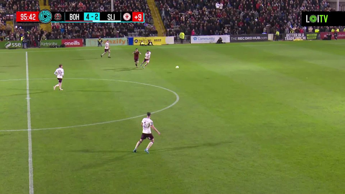 A moment of magic from Dawson Devoy to seal all three points for Bohs!💫