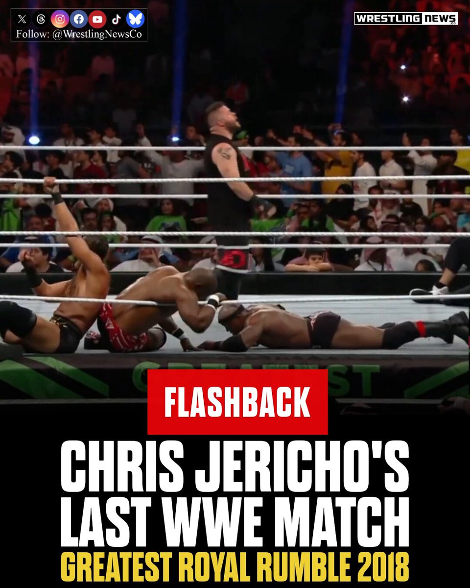 As of this month, it will be 7 years since Chris Jericho’s last WWE match.