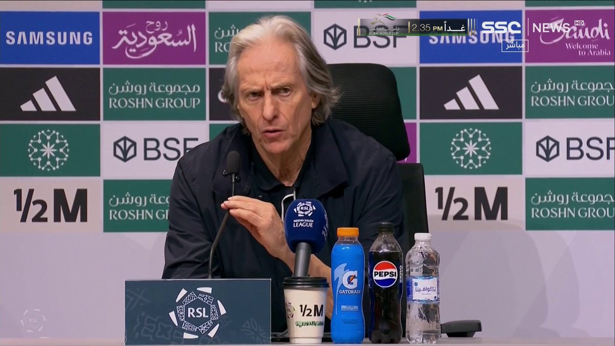 🚨🚨🚨🎙️ جيسوس: "النصر كان الأفضل واستحق الفوز، وحاولنا العودة للمباراة ولكن غابت الذهنية."