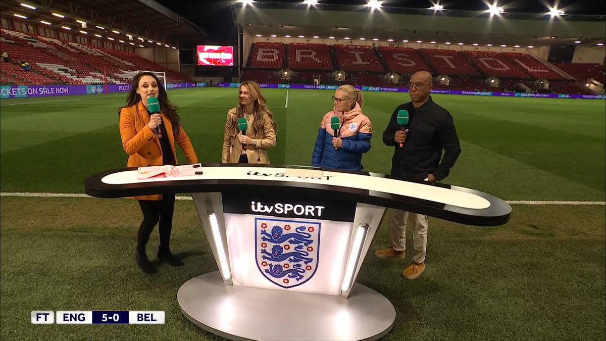 "I feel something is happening" Sarina Wiegman assesses the Lionesses performance against Belgium and talks development ahead of the Euros this summer ๐ค #ITVFootball | #Lionesses