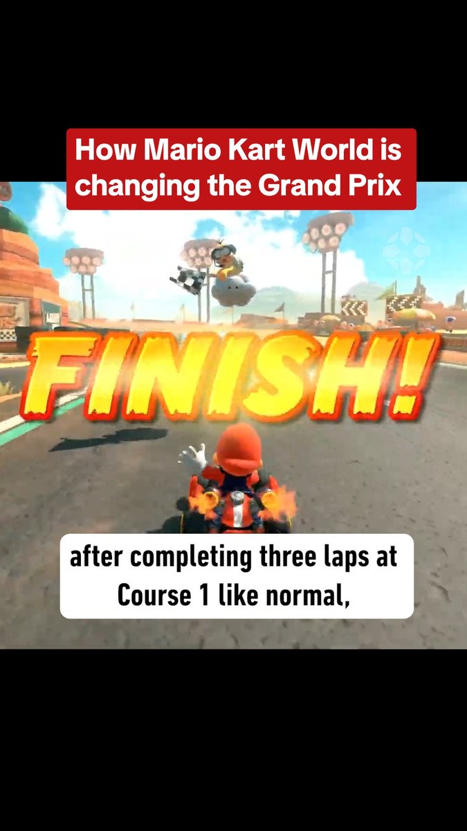 A Grand Prix in Mario Kart World takes roughly 15 minutes to complete - are you excited to try it out?