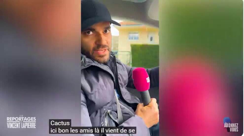 Ce pays est dingue, résultat d'un laxisme de la justice, le reporter Vincent Lapierre et son caméraman ont été pris à parti par deux racailles à la fin de leur reportage à St Marcellin, ils voulaient en découdre, ils ont jeté des projectiles sur sa voiture, ils ont détruit son parebrise, ils n'ont même pas peur des policiers et comme dit Vincent Lapierre, ils ne risquent rien au final. Vidéo complète de son dernier reportage, il mérite qu'on le soutienne :
